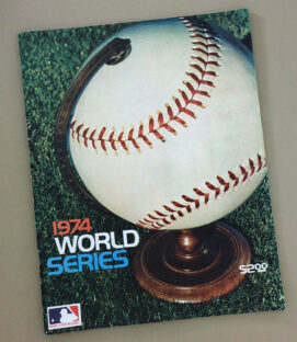 1974 World Series Program