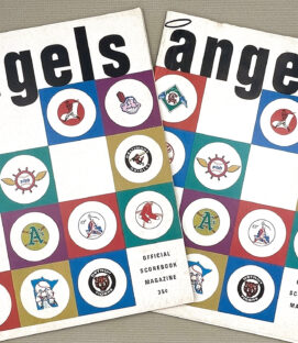 California Angels 1969 Program 2 Pack