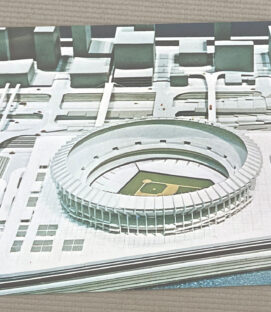 Cincinnati's Riverfront Stadium Concept Postcard