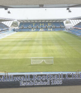 Millwall's The Den Stadium Postcard