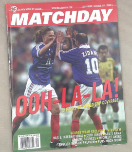 Match Day Magazine Sept-Oct 1998 Issue