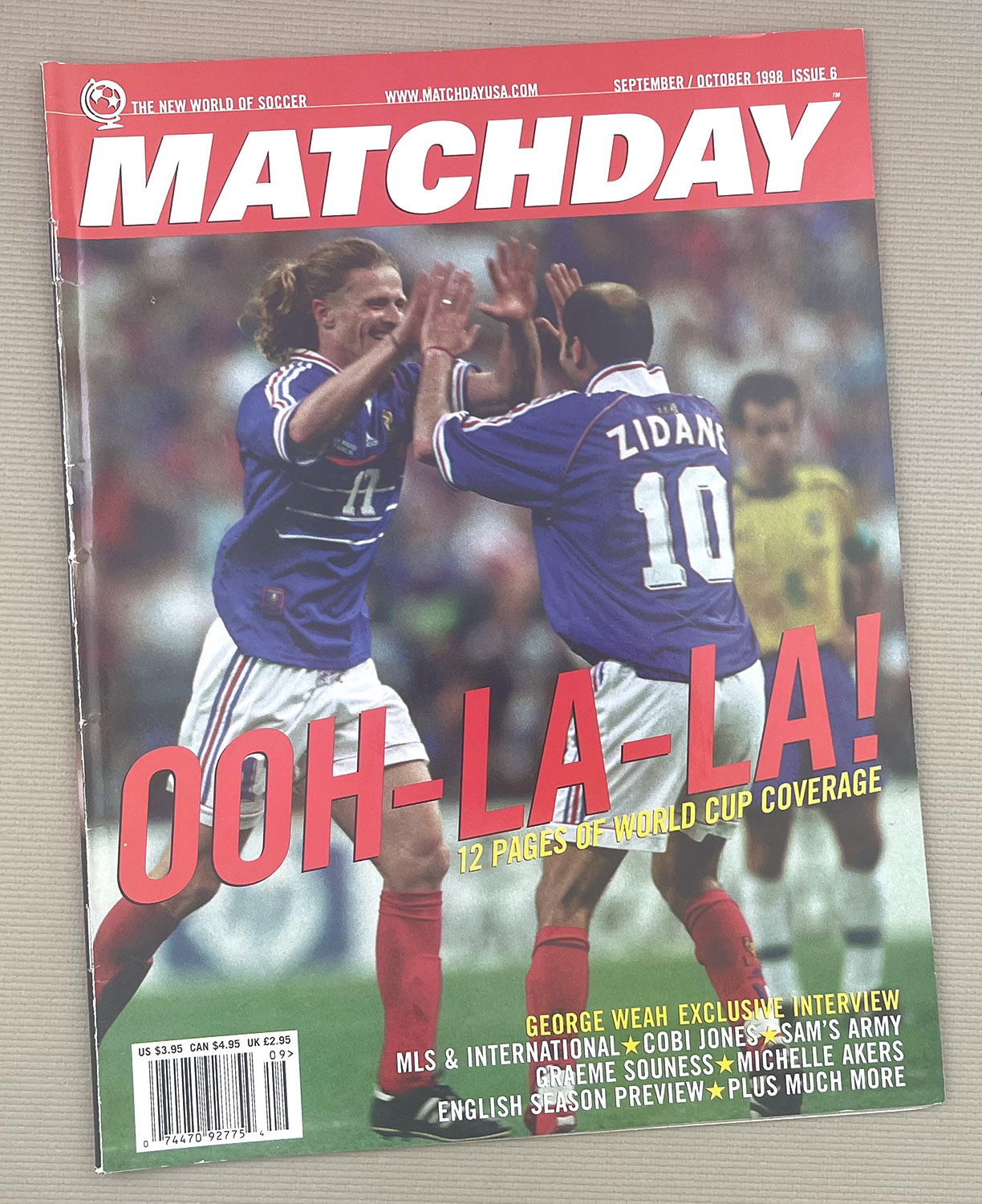 Match Day Magazine Sept-Oct 1998 Issue