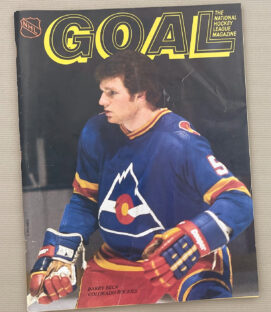 Los Angeles Kings Colorado Rockies 1980 Program