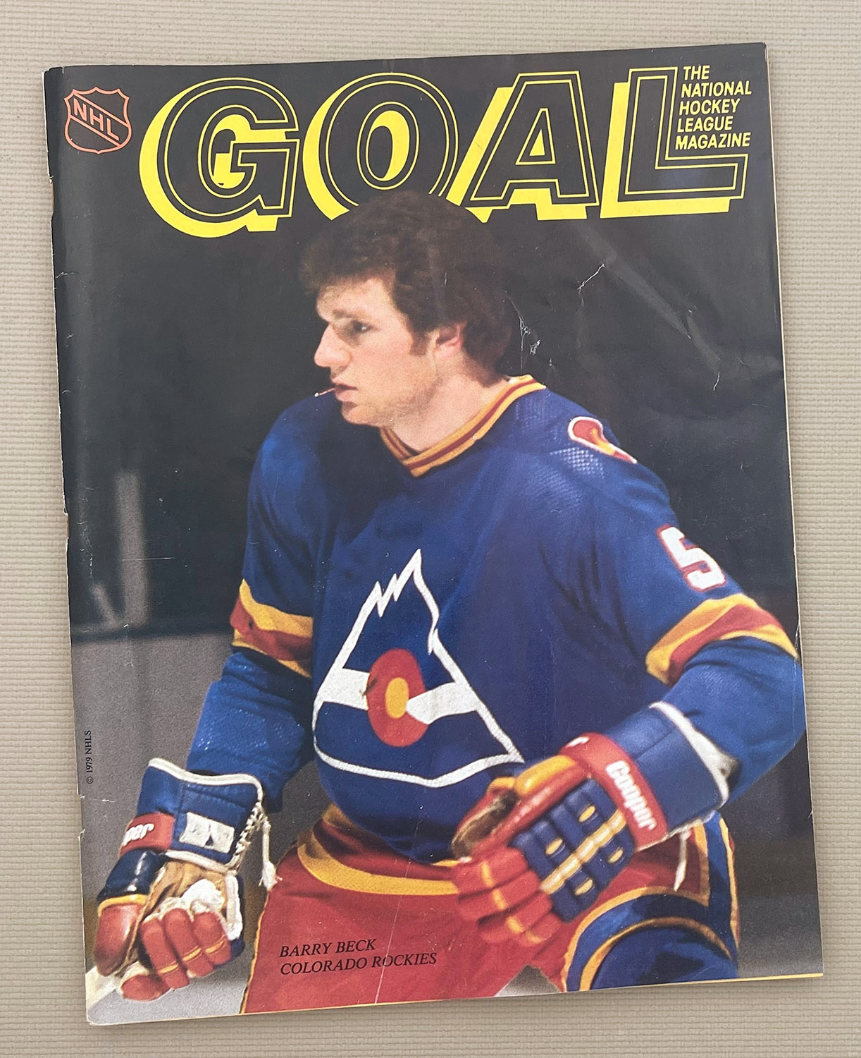 Los Angeles Kings Colorado Rockies 1980 Program