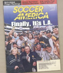 Soccer America Nov 4 2002 Issue