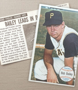 Topps Oversized 1964 Bob Bailey Card