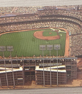 Aerial Metropolitan Stadium Postcard
