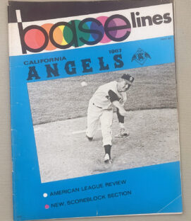California Angels 1967 Program
