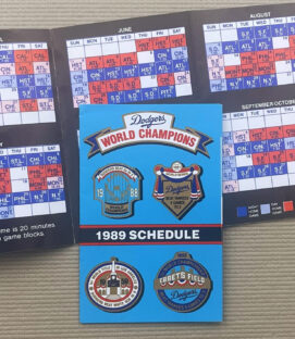 Los Angeles Dodgers 1989 Schedule