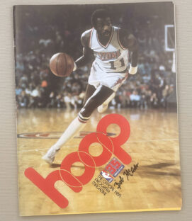 Los Angeles Lakers Detroit Pistons 1981 Program