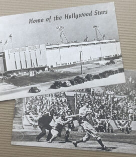 Hollywood Stars Gilmore Field Postcard Set